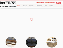 Tablet Screenshot of longfellowsfurniture.com